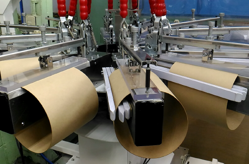 接着加工 ボビン貼り機